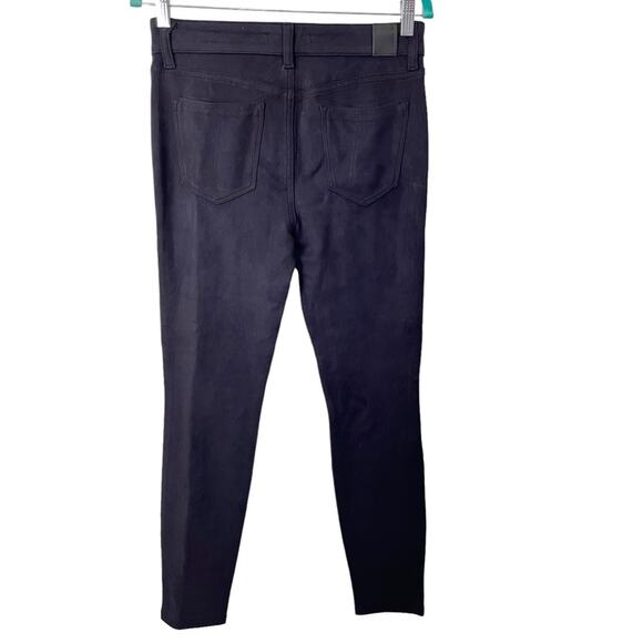 NWT Level 99 Janice mid rise Ultra Skinny Suedette pants size 28 - Picture 2 of 12